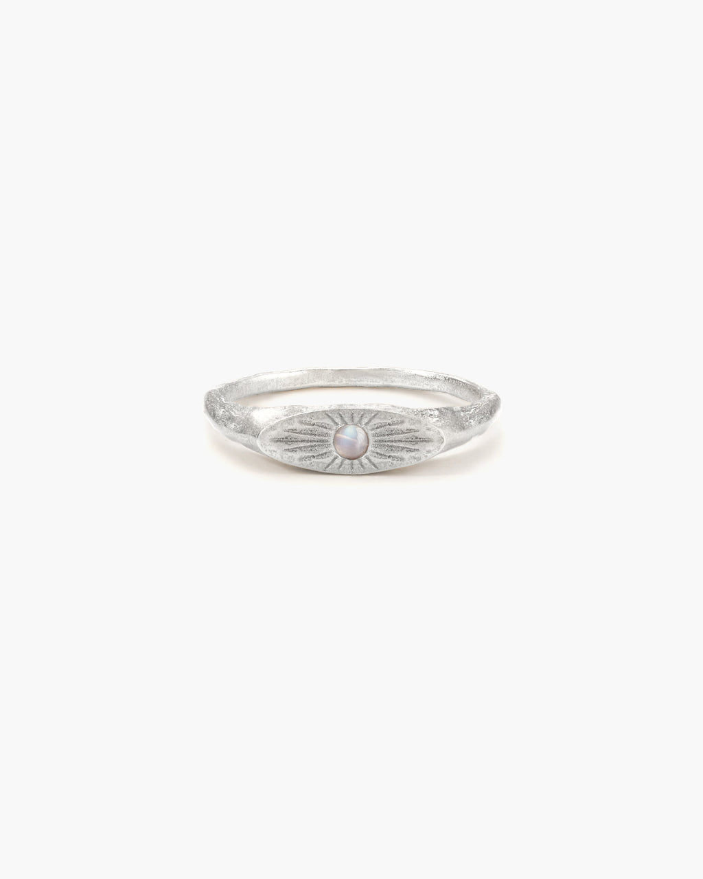 Astral Glow Ring in Silver